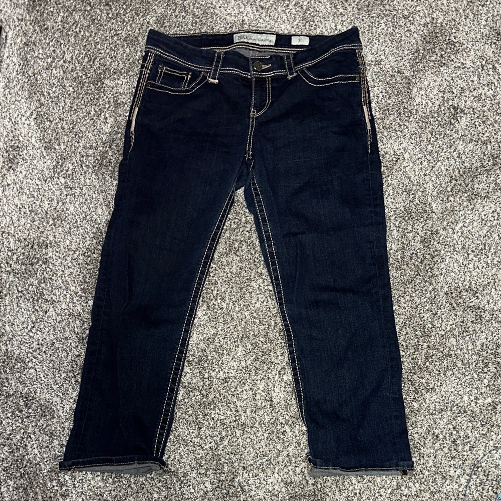 BKE Dark Indigo Women's Ankle Jeans